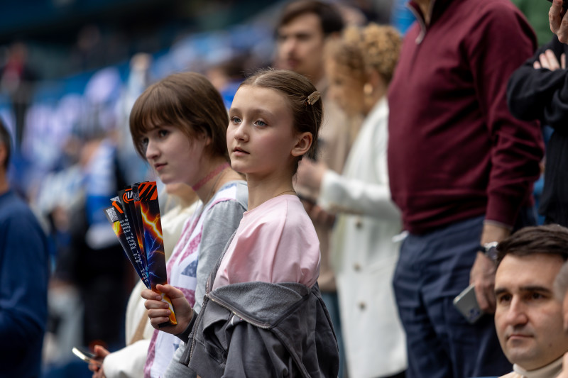 Болельщики на матче «Зенит» — «Крылья Советов»
