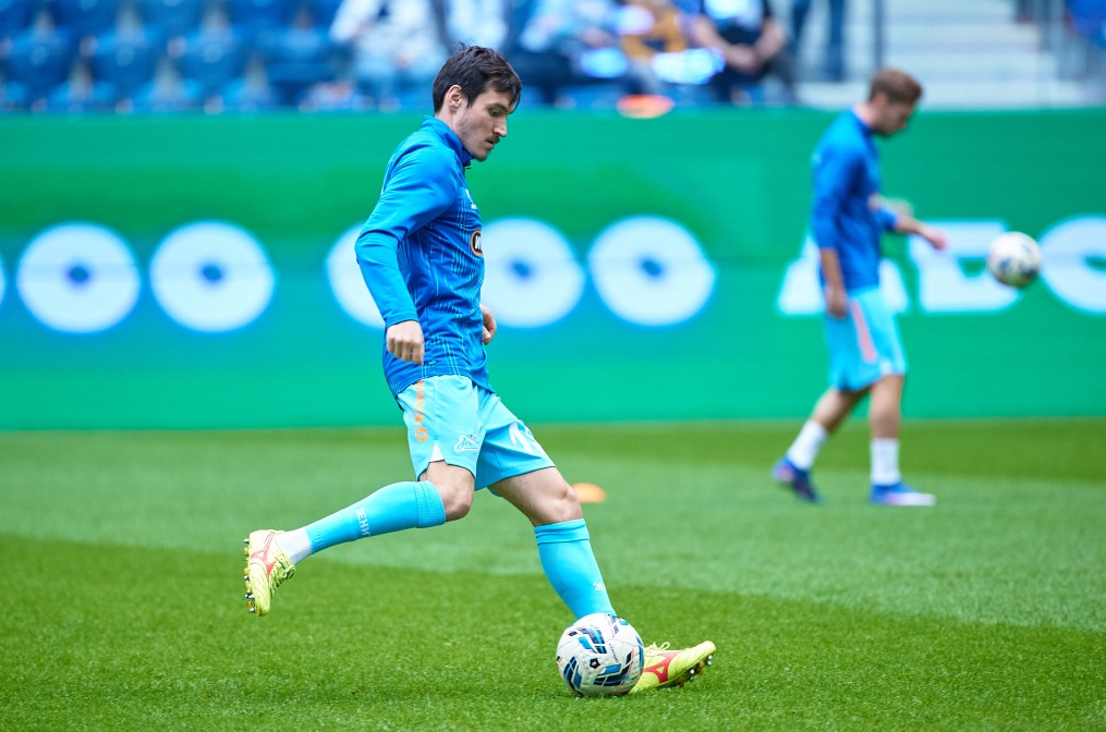 «Зенит» — «Крылья Советов»: разминка команды перед матчем