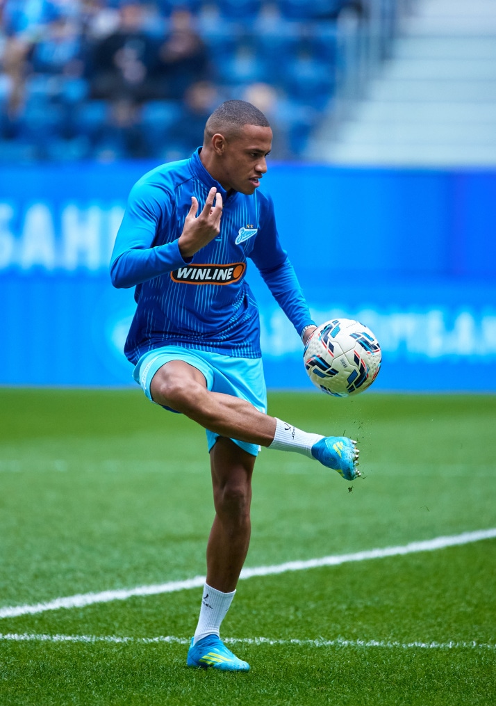 «Зенит» — «Крылья Советов»: разминка команды перед матчем