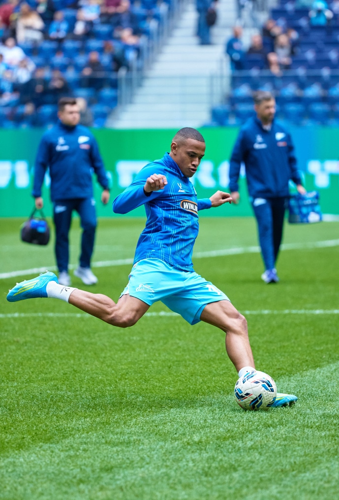 «Зенит» — «Крылья Советов»: разминка команды перед матчем