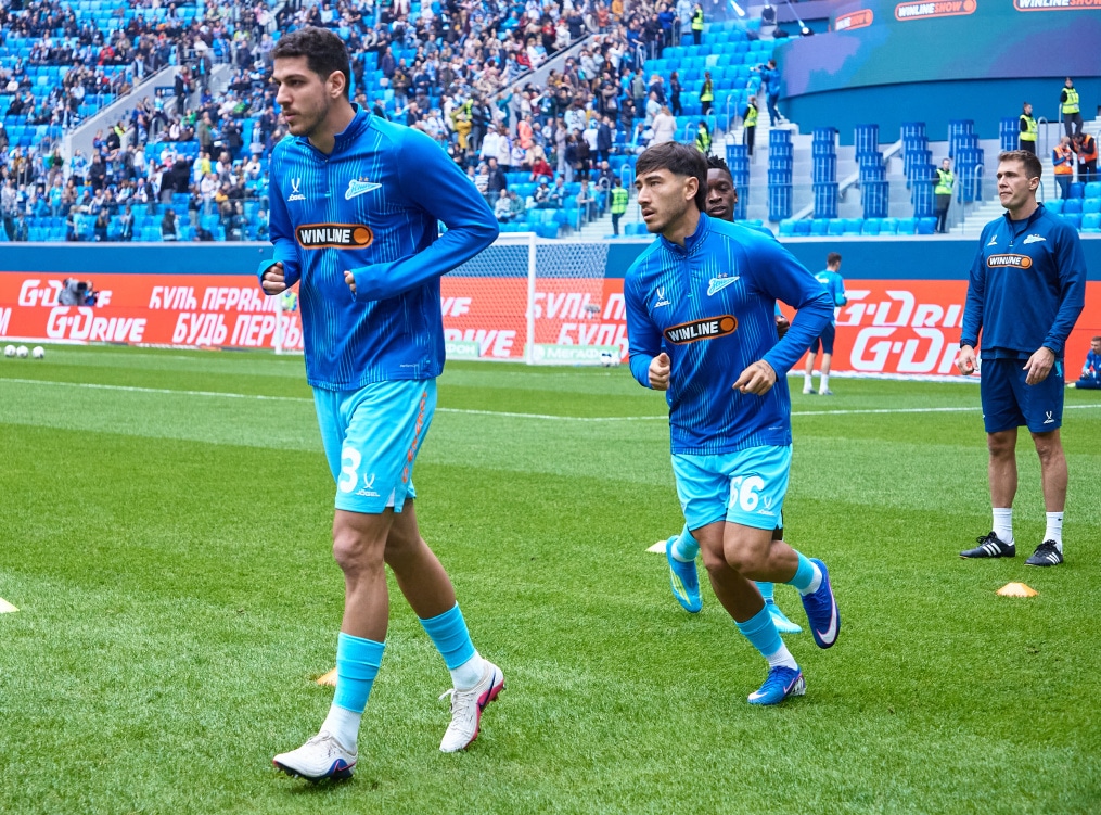 «Зенит» — «Крылья Советов»: разминка команды перед матчем