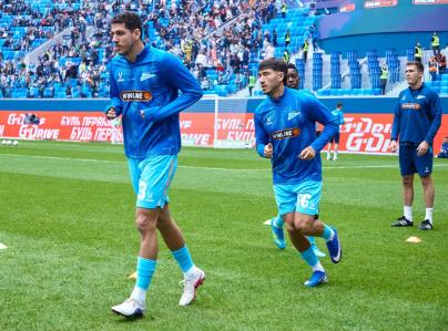 «Зенит» — «Крылья Советов»: разминка команды перед матчем