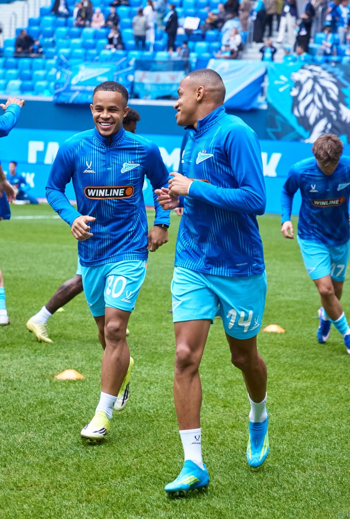 «Зенит» — «Крылья Советов»: разминка команды перед матчем