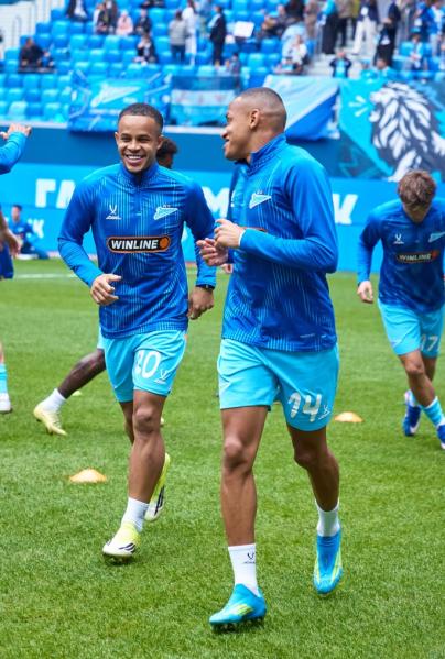 «Зенит» — «Крылья Советов»: разминка команды перед матчем