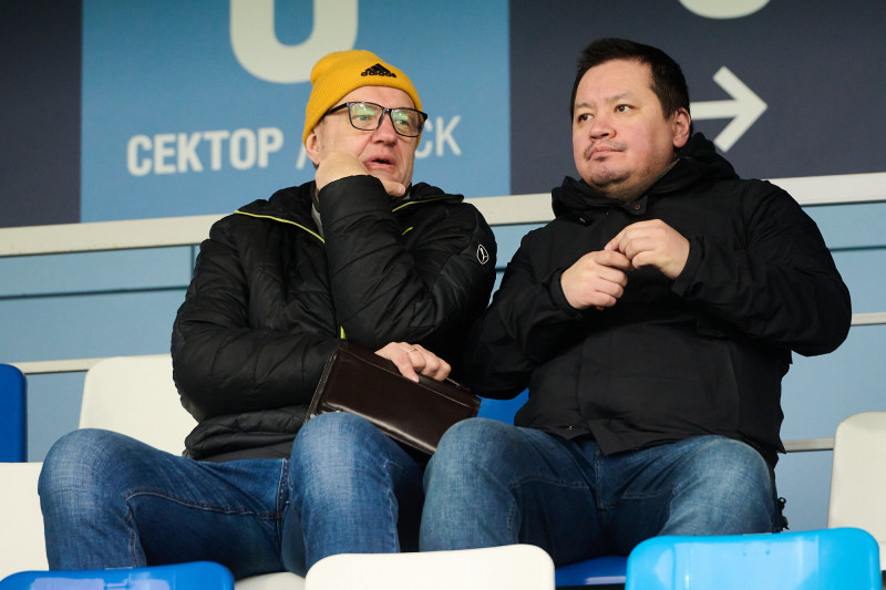 Болельщики на матче Второй лиги, «Зенит»-2 — «Динамо»-2 (Москва)