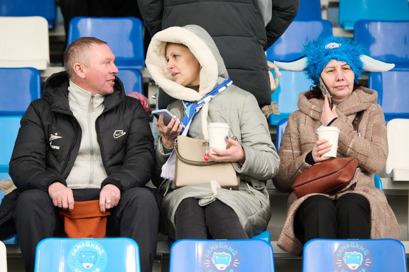 Болельщики на матче Второй лиги, «Зенит»-2 — «Динамо»-2 (Москва)