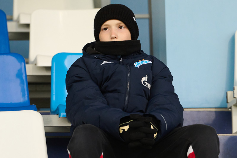 Болельщики на матче Второй лиги, «Зенит»-2 — «Динамо»-2 (Москва)