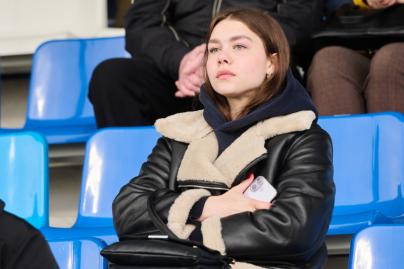 Болельщики на матче Второй лиги, «Зенит»-2 — «Динамо»-2 (Москва)