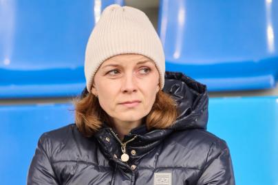 Болельщики на матче Второй лиги, «Зенит»-2 — «Динамо»-2 (Москва)