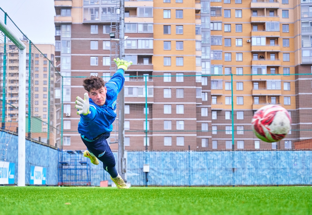 Тренировка «Зенита»-м перед матчем с «Акрон-Академия Коноплева»-м