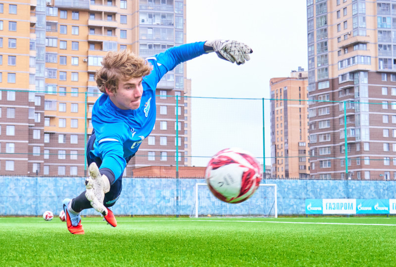 Тренировка «Зенита»-м перед матчем с «Акрон-Академия Коноплева»-м