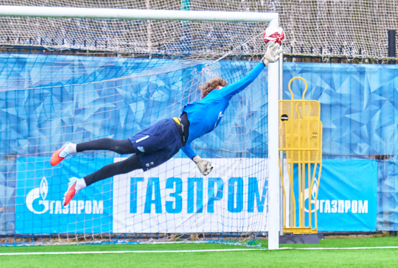 Тренировка «Зенита»-м перед матчем с «Акрон-Академия Коноплева»-м