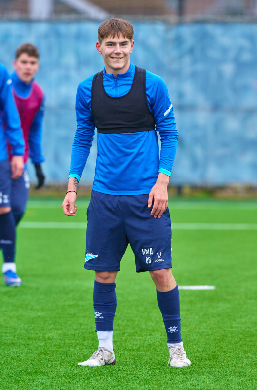 Тренировка «Зенита»-м перед матчем с «Акрон-Академия Коноплева»-м