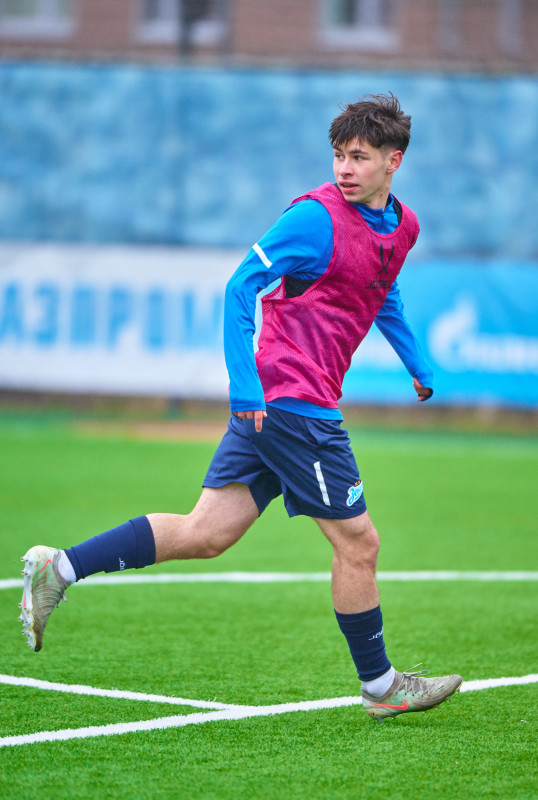 Тренировка «Зенита»-м перед матчем с «Акрон-Академия Коноплева»-м