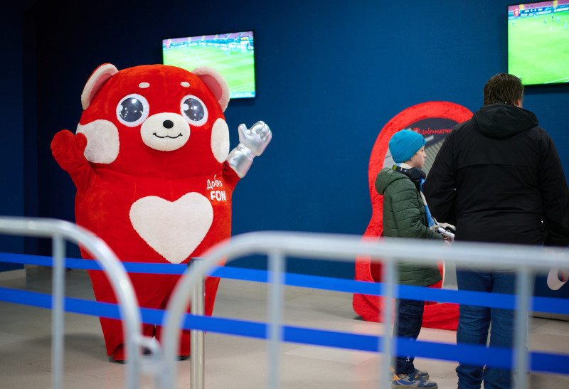 Фан-променад перед матчем «Зенит» — «Спартак»