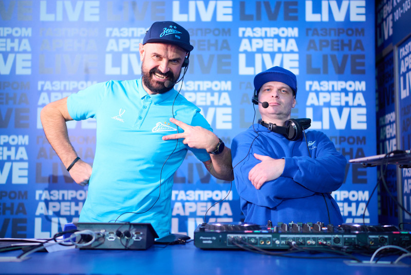 Фан-променад перед матчем «Зенит» — «Спартак»