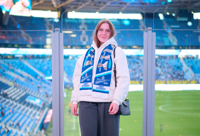 Фан-променад перед матчем «Зенит» — «Спартак»