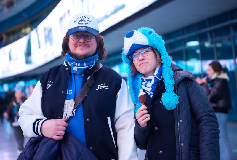 Фан-променад перед матчем «Зенит» — «Спартак»