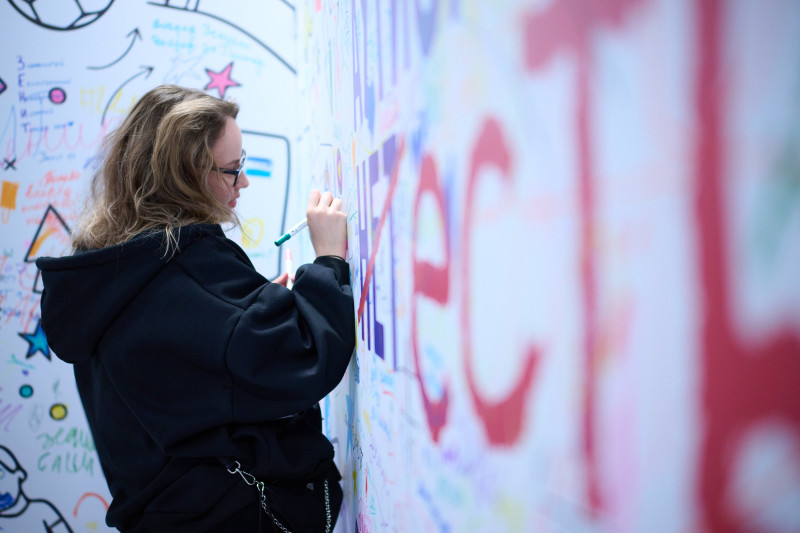 Фан-променад перед матчем «Зенит» — «Спартак»