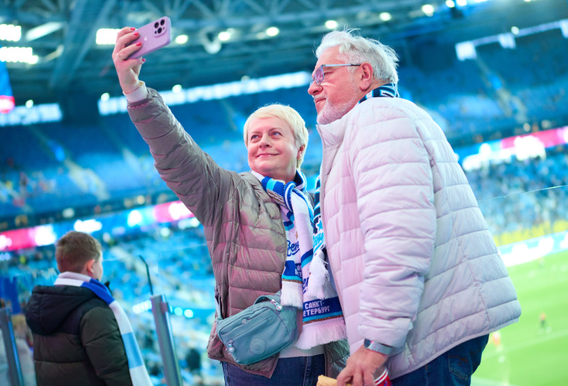 Фан-променад перед матчем «Зенит» — «Спартак»