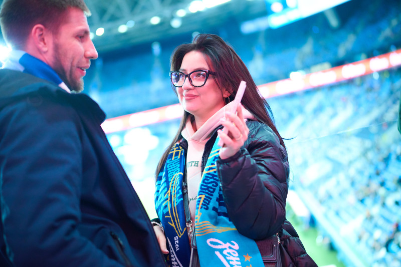 Фан-променад перед матчем «Зенит» — «Спартак»