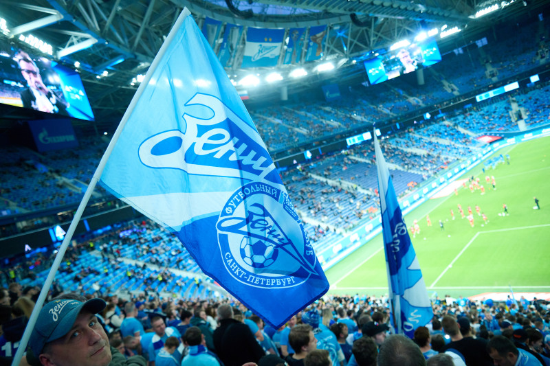 Фан-променад перед матчем «Зенит» — «Спартак»