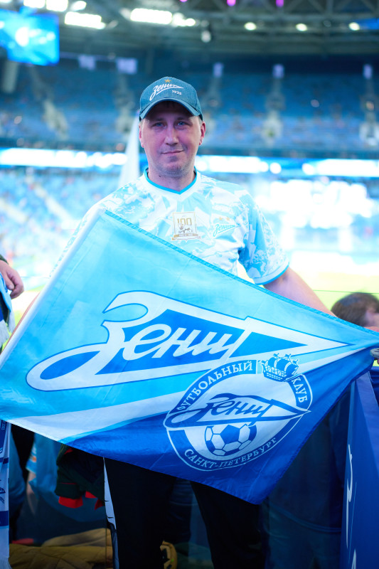 Фан-променад перед матчем «Зенит» — «Спартак»