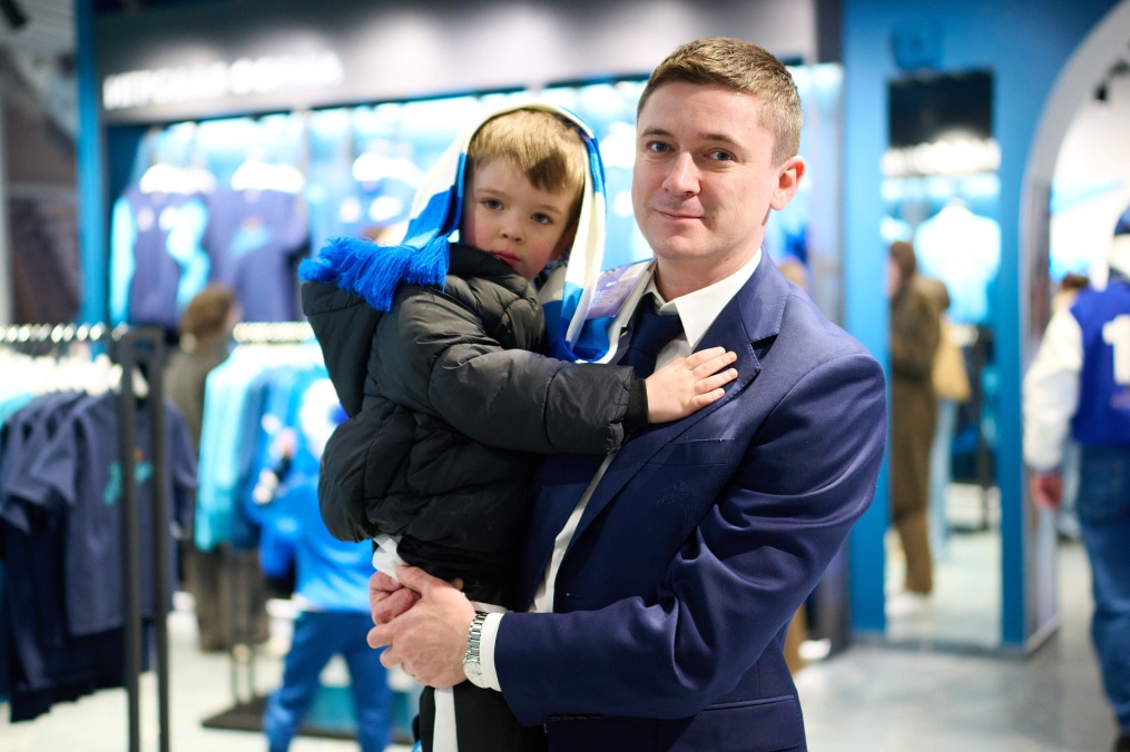 Фан-променад перед матчем «Зенит» — «Спартак»