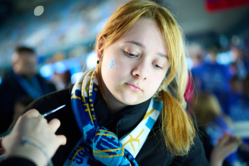 Фан-променад перед матчем «Зенит» — «Спартак»