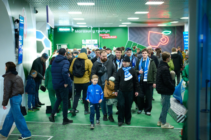 Фан-променад перед матчем «Зенит» — «Спартак»