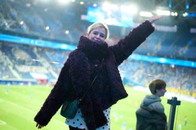 Фан-променад перед матчем «Зенит» — «Спартак»