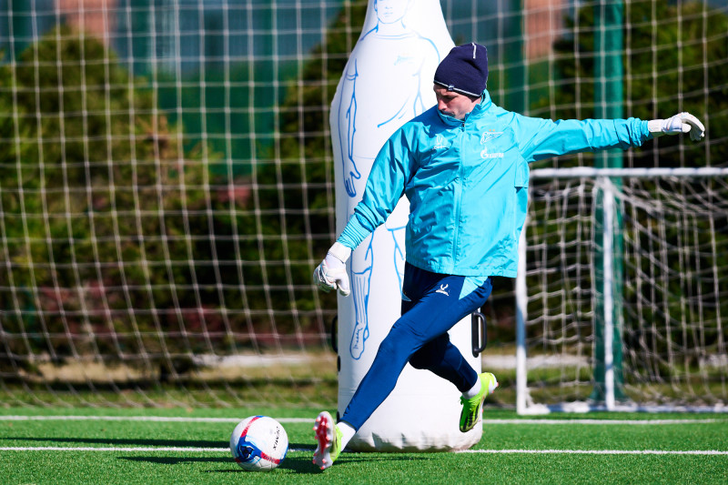Тренировка «Зенита»-2 перед матчем с «Тюменью»