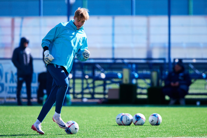 Тренировка «Зенита»-2 перед матчем с «Тюменью»