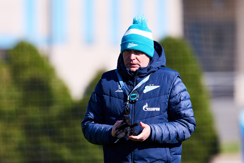 Тренировка «Зенита»-2 перед матчем с «Тюменью»