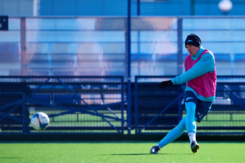 Тренировка «Зенита»-2 перед матчем с «Тюменью»