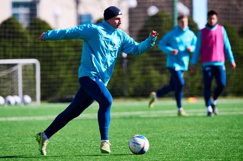 Тренировка «Зенита»-2 перед матчем с «Тюменью»