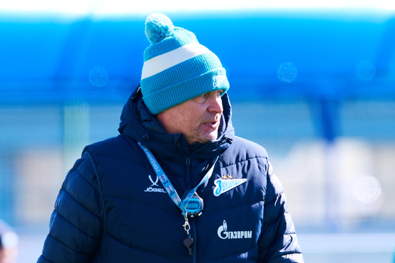 Тренировка «Зенита»-2 перед матчем с «Тюменью»