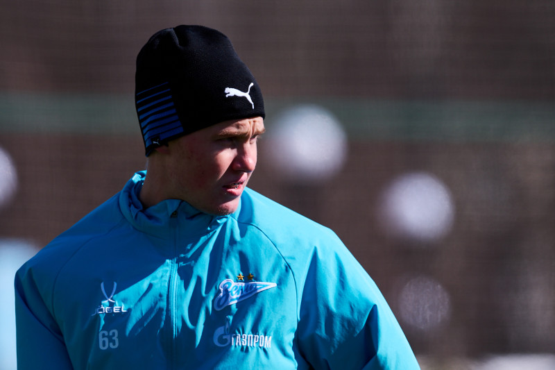 Тренировка «Зенита»-2 перед матчем с «Тюменью»