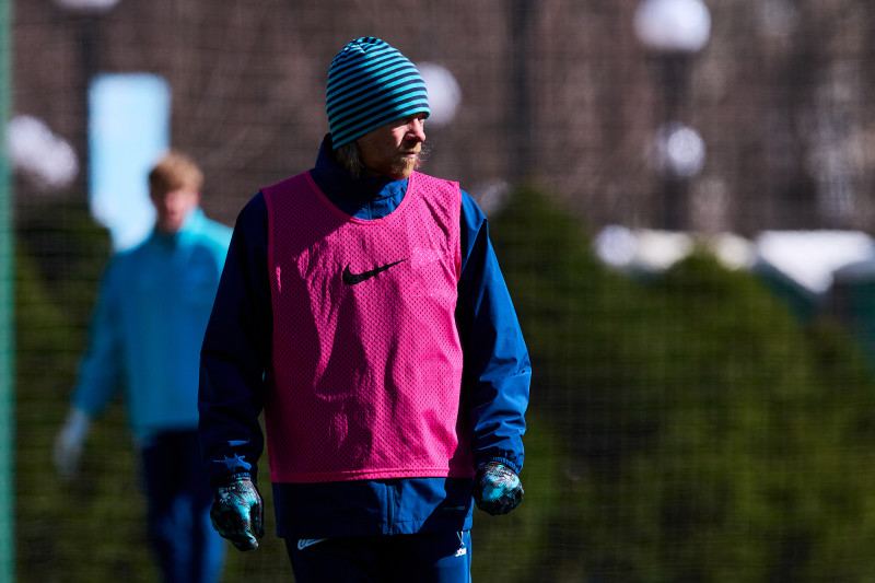 Тренировка «Зенита»-2 перед матчем с «Тюменью»