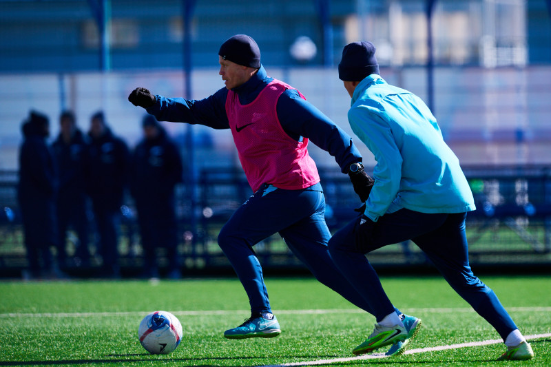 Тренировка «Зенита»-2 перед матчем с «Тюменью»