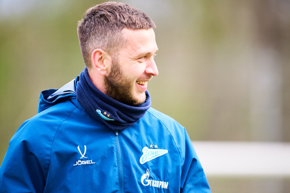 Тренировка женской команды перед матчем с «Краснодаром»