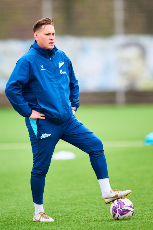 Тренировка женской команды перед матчем с «Краснодаром»