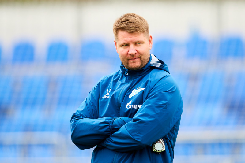 Тренировка женской команды перед матчем с «Краснодаром»