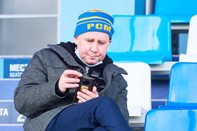 Болельщики на матче «Зенит»-2 — «Динамо-Ставрополь»