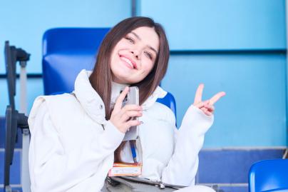 Болельщики на матче «Зенит»-2 — «Динамо-Ставрополь»