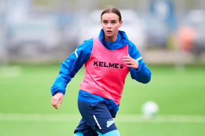 Тренировка женской команды «Зенит» U-18