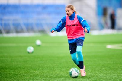 Тренировка женской команды «Зенит» U-18