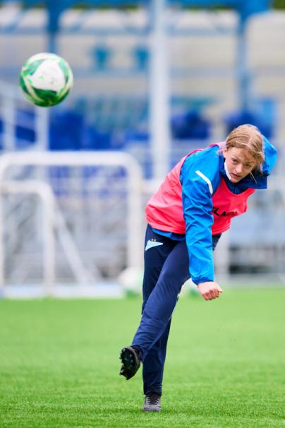 Тренировка женской команды «Зенит» U-18