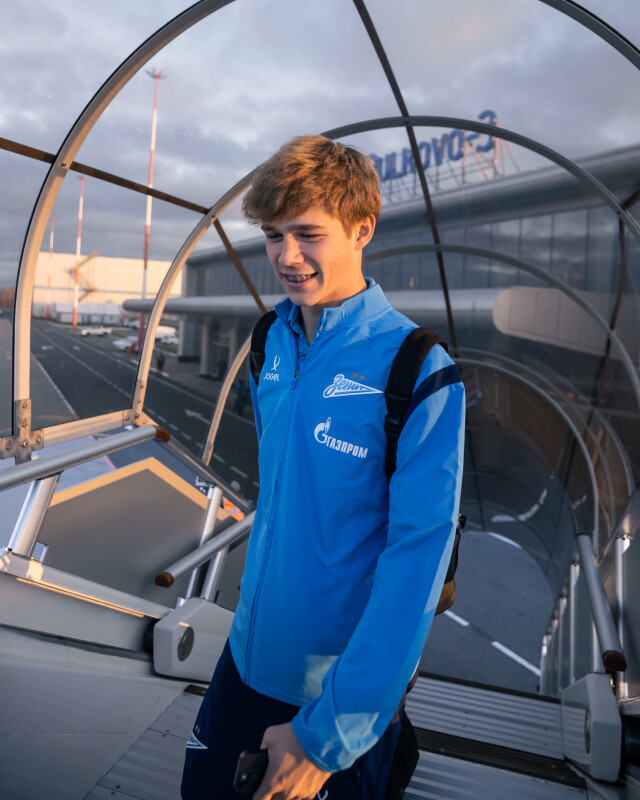 Вылет в Калининград на кубковый матч с «Балтикой»